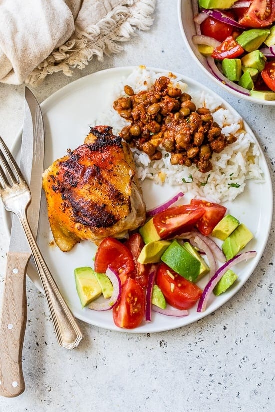 Broiled or Grilled Pollo Sabroso